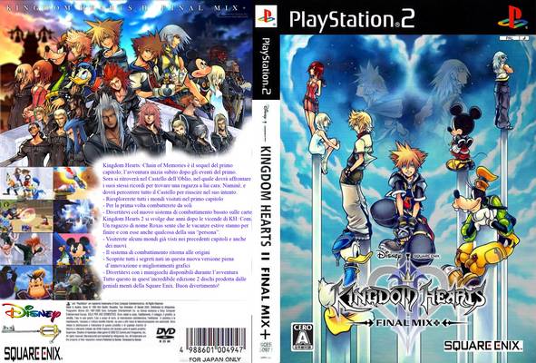Kingdom Hearts 2 PS2 ISO Download Games