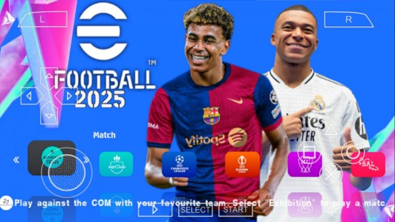 eFootball PES 2025 PPSSPP ISO