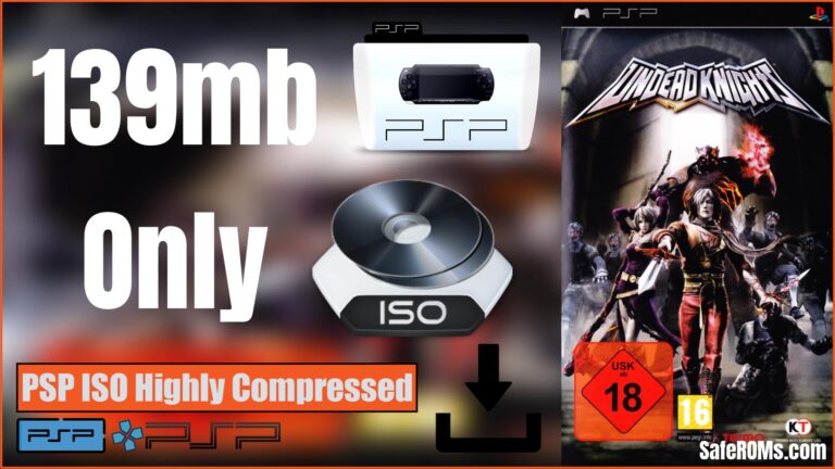 Undead Knights PSP ISO Highly Compressed Download