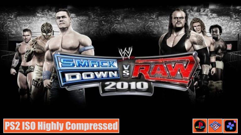 WWE SmackDown vs. Raw 2010 PS2 ISO Highly Compressed Game