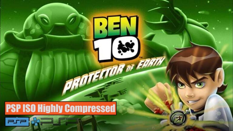 Ben 10 Protector Of Earth PSP ISO Highly Compressed