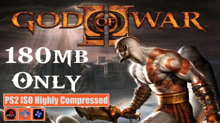 God of War 2 Highly Compressed PS2 ISO 180mb