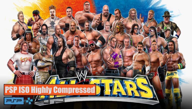 WWE All Stars PSP ISO Highly Compressed